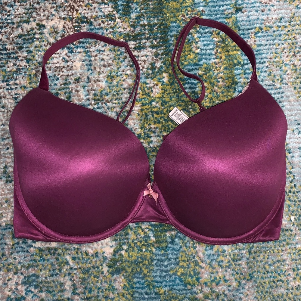 Victoria’s Secret 36DD Women's Perfect Shape Burgundy Bra